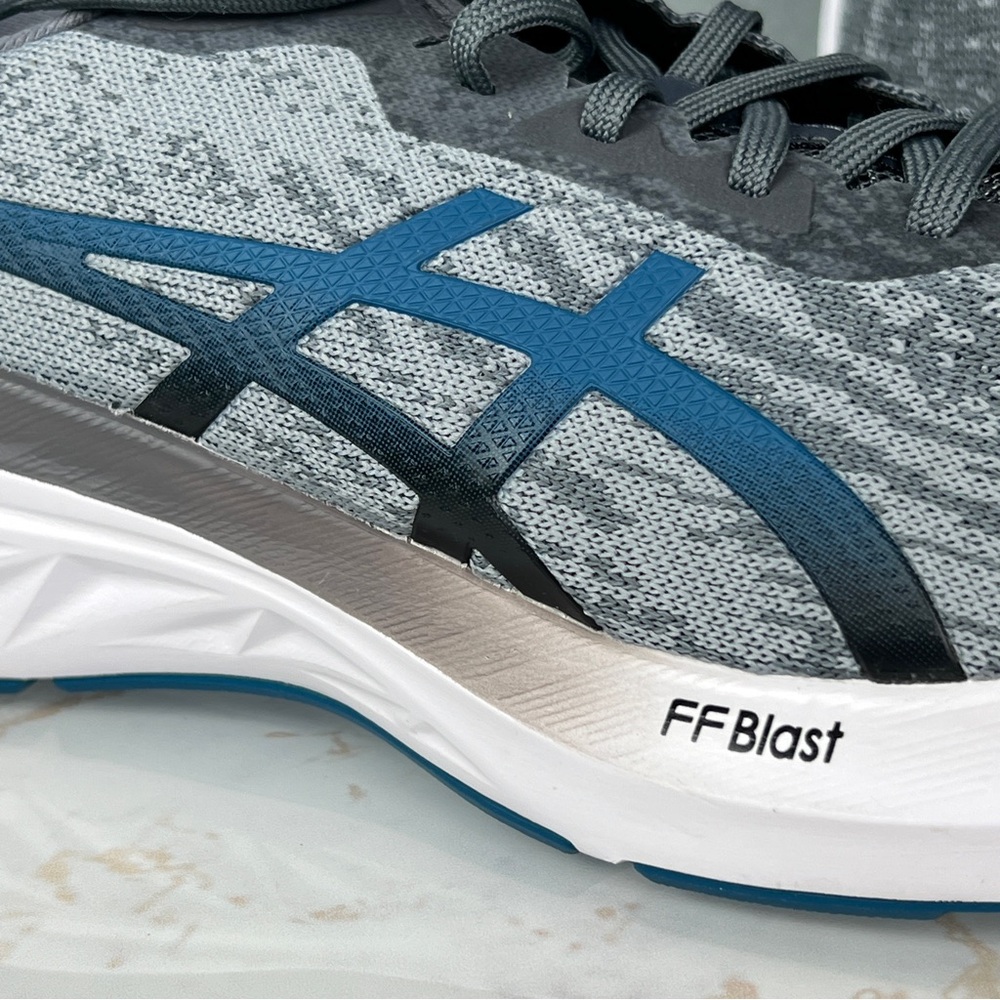 NEW Asics Men's Dynablast 2 Running Shoes Metropolis/Deep Sea Teal Colorway 11 - Picture 11 of 11